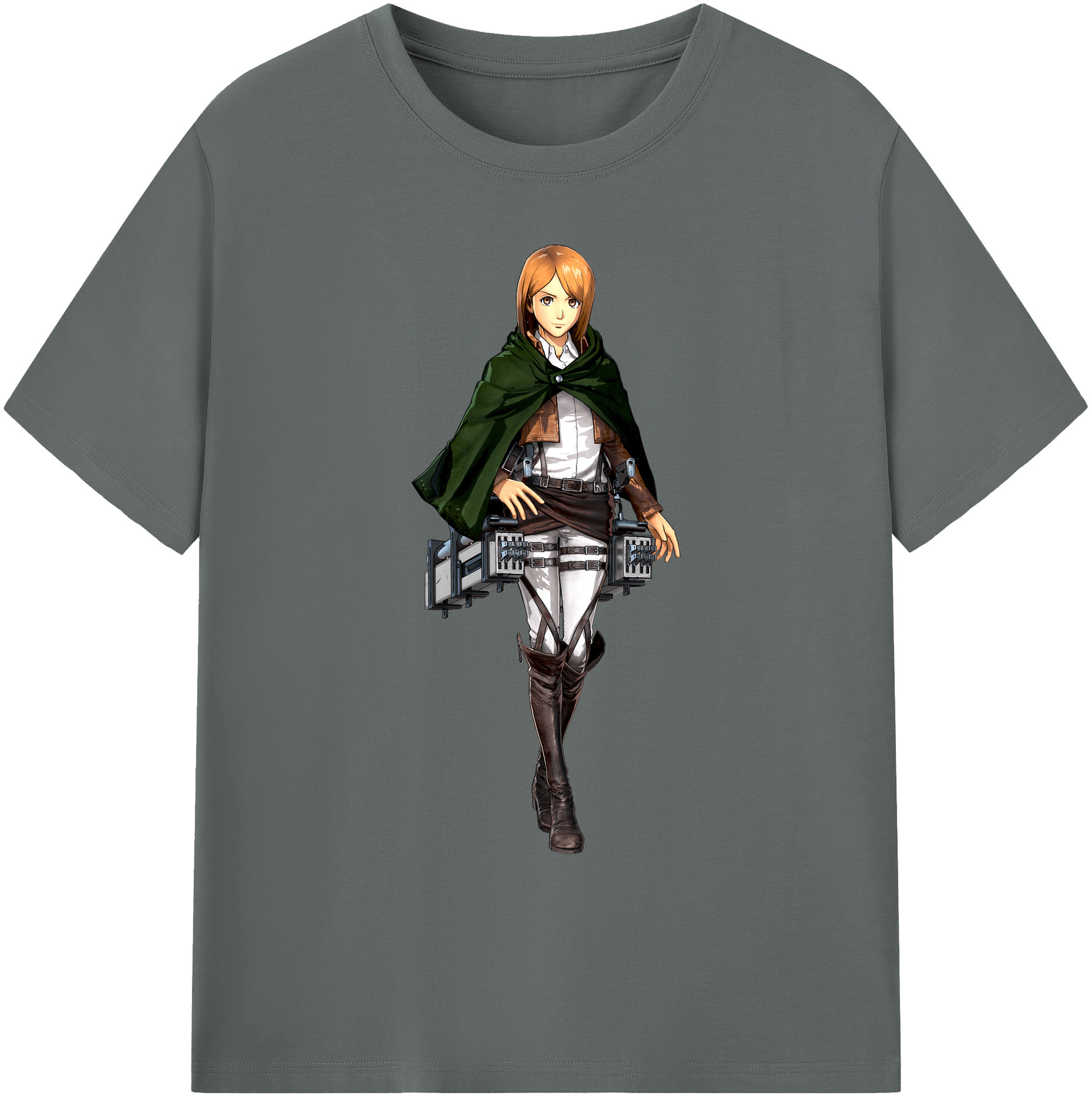（画像用） 進撃の巨人 ペトラ·ラル Attack on Titan Petra Rall 綿100％ メンズ半袖Tシャツ｜肌触りやわらか＆通気性